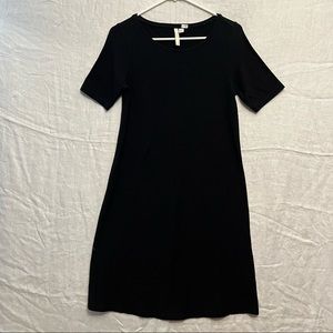 J jill Black stretch dress size XS petite